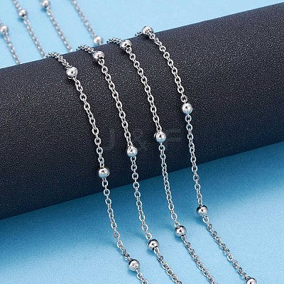 Tarnish Resistant 304 Stainless Steel Cable Chains CHS-L017-11B-1