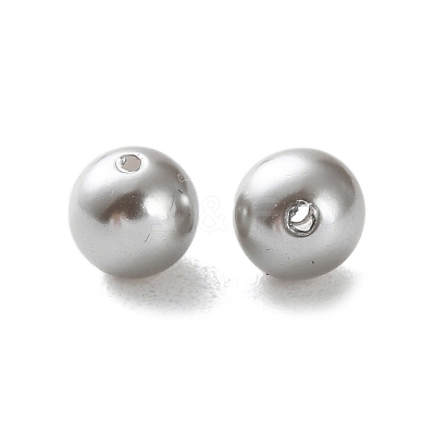 Plastic Imitation Pearl Beads FIND-M059-01B-05-1