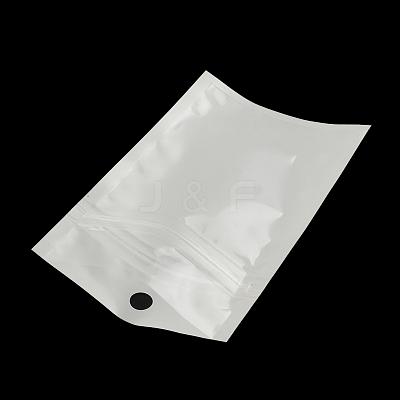 Pearl Film Plastic Resealable Packaging Bags OPP-R003-8x13-1