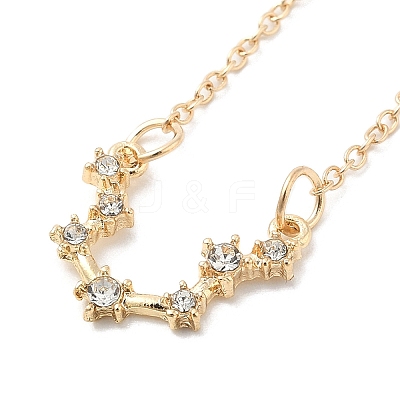 3Pcs Alloy Rhinestones Anklets LS-AJEW-S083-01G-03-1