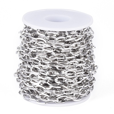 Tarnish Resistant 304 Stainless Steel Cable Chains CHS-G011-13P-04-1