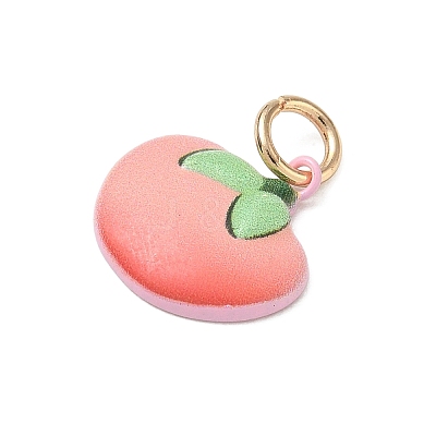 Spray Painted Brass Charms KK-CBAEB58-11-1