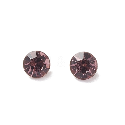 Back Plated Grade A Diamond Glass Pointed Rhinestone RGLA-SS6-015-1
