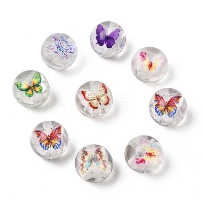 Transparent Acrylic Beads MACR-K002-04-1