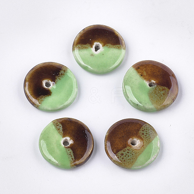 Handmade Porcelain Beads PORC-S498-56H-1