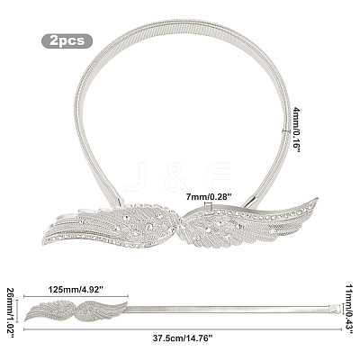 Curtain Tieback AJEW-WH0168-15B-1