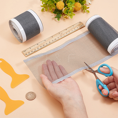 2 Sets 2 Style PVC Floor Drain Sticker TOOL-BC0002-58-1