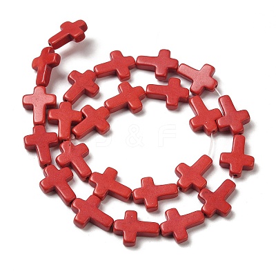 Synthetic Turquoise Dyed Beads Strands G-P507-06B-1