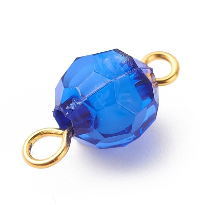 Transparent Acrylic Connector Charms PALLOY-JF01812-1