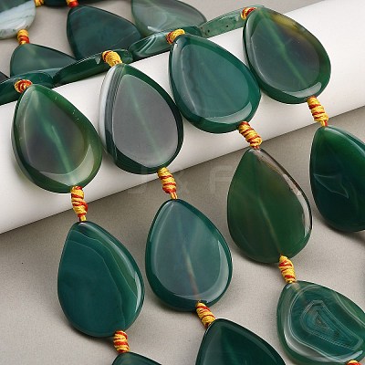 Natural Banded Agate/Striped Agate Beads Strands GG-CBAE0EB-01A-01-1