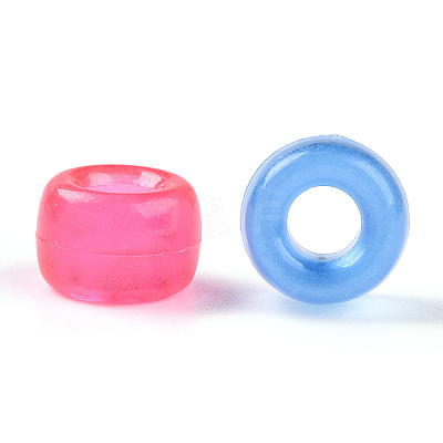 Transparent Luminous Acrylic Beads OACR-N137-33-1