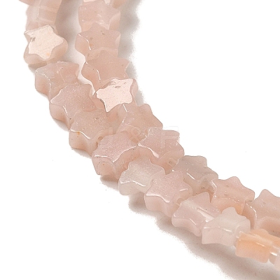 Natural Pink Opal Beads Strands G-G085-B36-01-1