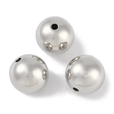 CCB Plastic Round Beads ALUM-U001-08C-09-1
