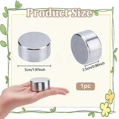 Column Iron Block Jewelry Making Bench Tool Mini Forming Metalworking TOOL-WH0136-185B-1