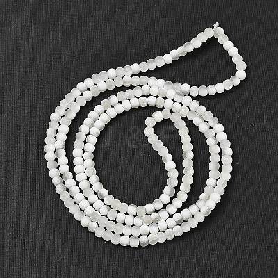 Frosted Crackle Glass Beads X1-GLAA-U001-4mm-M07-1