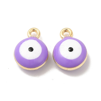 Alloy Enamel Charms PALLOY-I217-08G-1