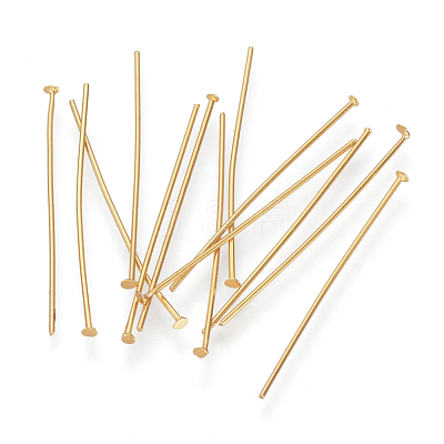 304 Stainless Steel Flat Head Pins X-STAS-R046-30mm-G-1
