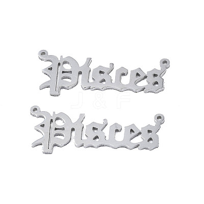 Non-Tarnish 304 Stainless Steel Connector Charms LS-STAS-N095-136E-1
