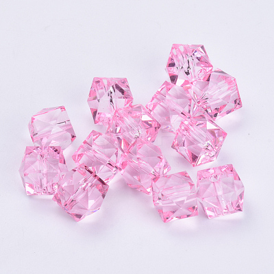 Transparent Acrylic Beads TACR-Q259-14mm-V03-1