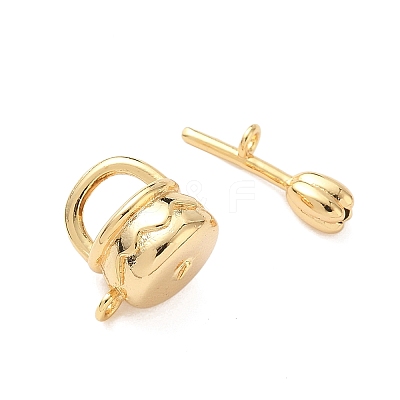Brass Toggle Clasps LS-KK-F194-03B-G-1