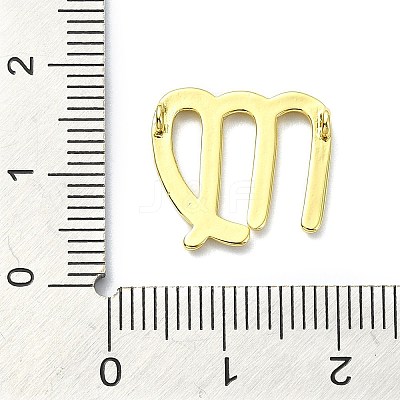 Rack Plating Brass Pendants KK-Q810-04G-G-1
