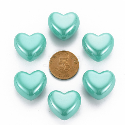 Opaque Acrylic European Beads MACR-S372-03B-68-1