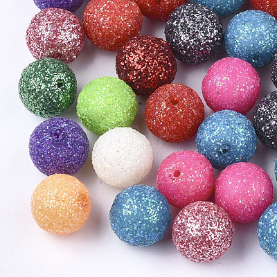 Acrylic Beads OACR-T005-116-10mm-1