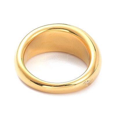 Ion Plating(IP) 304 Stainless Steel Finger Rings RJEW-F115-04C-G-1
