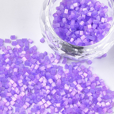 Glass Bugle Beads SEED-S023-15C-04-1