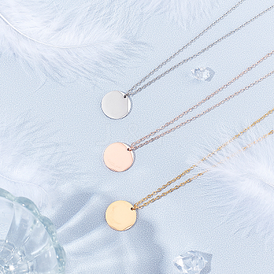 Stainless Steel Pendants STAS-UN0012-26-1