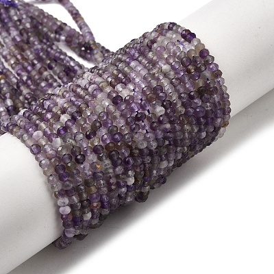 Natural Amethyst Beads Strands G-P581-B01-01-1