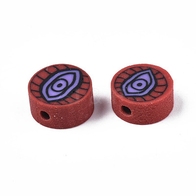 Handmade Polymer Clay Beads CLAY-N008-045-1