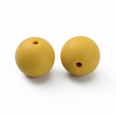Silicone Beads SIL-WH0012-001M-1