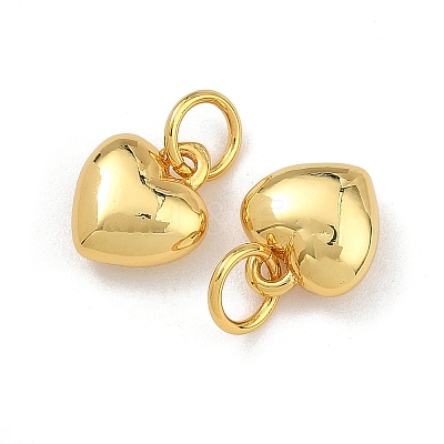Valentine's Day Brass Charms KK-F941-43E-G-1
