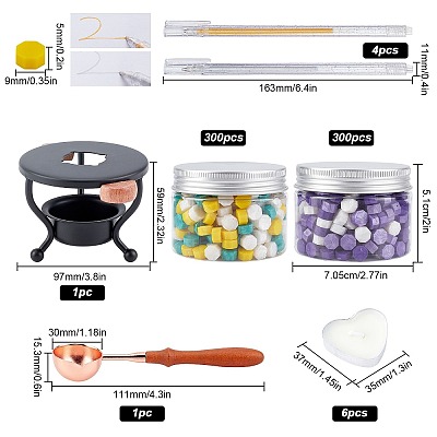 DIY Stamp Making Kits DIY-CP0004-66A-1