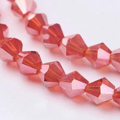 Glass Beads Strands EGLA-S056-13-1