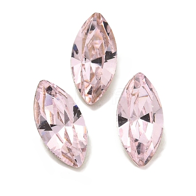Glass Rhinestone Cabochons RGLA-L029-12A-223-1