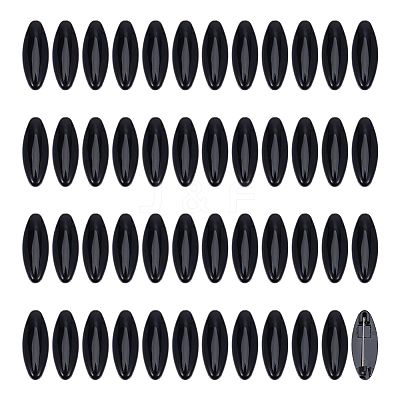 48Pcs Resin Safety Pin Brooches JEWB-OC0001-11B-1