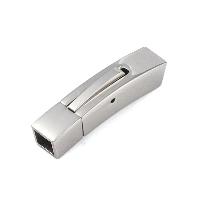 Non-Tarnish 316 Stainless Steel Bayonet Clasps STAS-K282-08C-P-1
