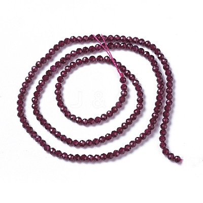 Natural Garnet Beads Strands G-F596-03-2mm-1