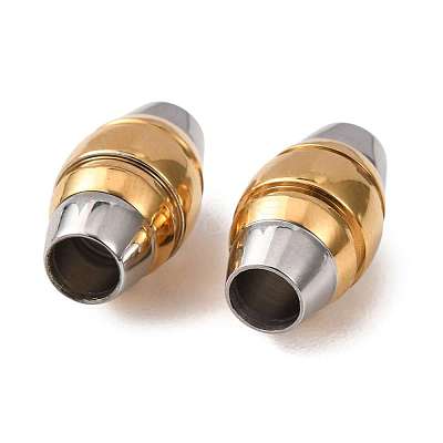 304 Stainless Steel Magnetic Clasps SA-CBA15BC-08GP-1