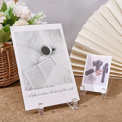 4Pcs Acrylic Stand Base for Photo Frame ODIS-CA0001-28A-1