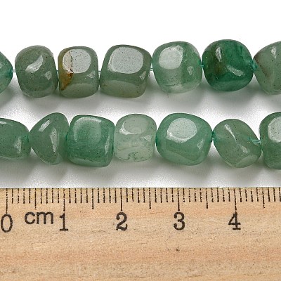 Natural Green Aventurine Bead Strands G-F464-04A-1