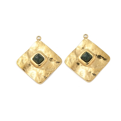 High Polished 304 Stainless Steel Pendants STAS-L022-459G-03-1