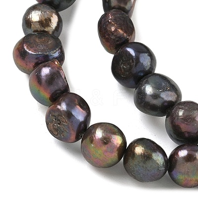 Natural Cultured Freshwater Pearl Beads Strands LS-PEAR-P250214-S-1