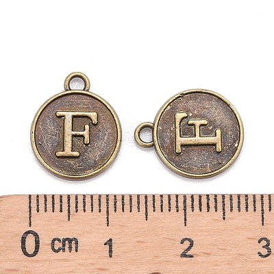 Alloy Pendant Cabochon Settings PALLOY-N156-01F-AB-1