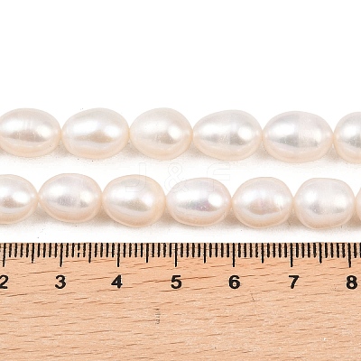 Natural Cultured Freshwater Pearl Beads Strands PEAR-F020-22A-1
