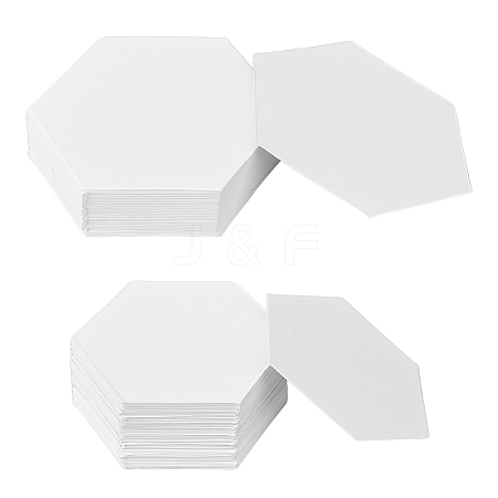 DICOSMETIC 200Pcs 2 Style Paper Quilting Templates DIY-DC0002-71-1