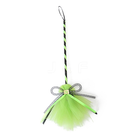 Halloween Witch Broom Ornament PW-WG20721-04-1