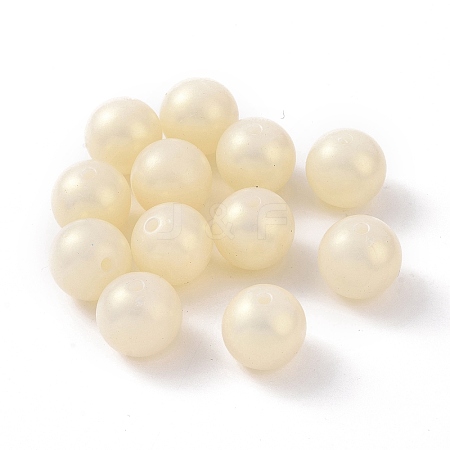 ABS Plastic Imitation Pearl Beads KY-F019-08C-01-1